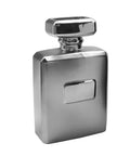 Silver Perfume Bottle Vase L. 7 cm, W. 13.5 cm, H. 22 cm Gilde