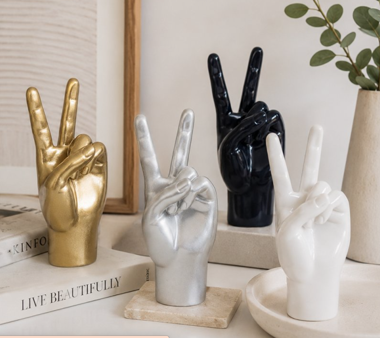 PEACE HANDS Lesser & Pavey Ltd