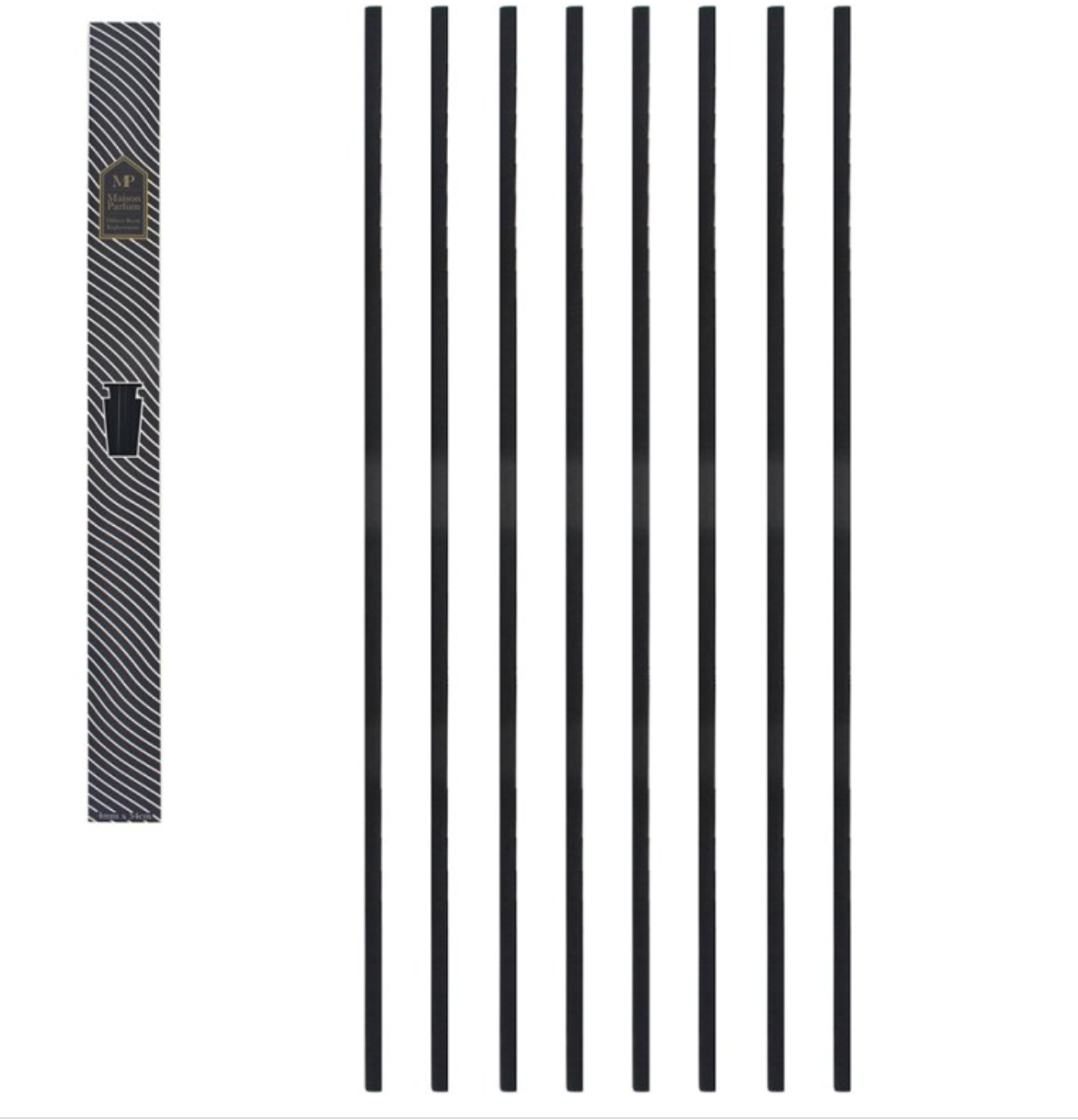 REED STICKS BLACK 4MMX54CM Lesser & Pavey Ltd