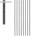 REED STICKS BLACK 3MMX36CM