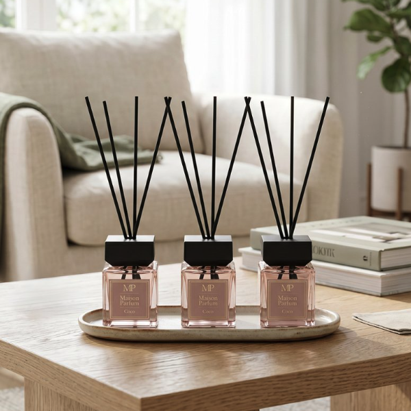3X 50ML DIFFUSERS SET 3 COCO Lesser & Pavey Ltd
