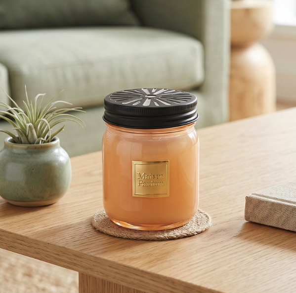 PEACH ROOM/CAR FRAGRANCE GEL Lesser & Pavey Ltd