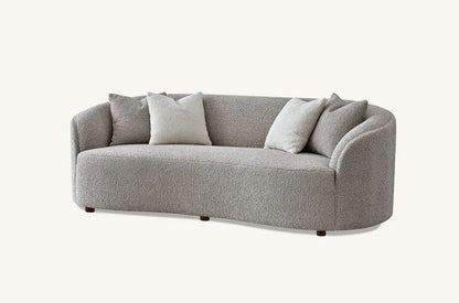 Aluxo Nolita Boucle 3 Seater Teddy Sofa Home Store Living