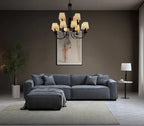 Aluxo Dakota 3 Seater Sofa with Chaise Furnish 365