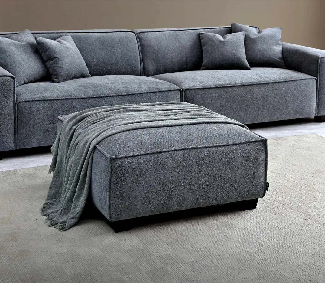 Aluxo Dakota 3 Seater Sofa with Chaise Furnish 365