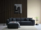 Aluxo Dakota 3 Seater Sofa with Chaise Furnish 365