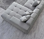Aluxo Leonard Right Hand Corner Group in Cloudy Grey Boucle Furnish 365