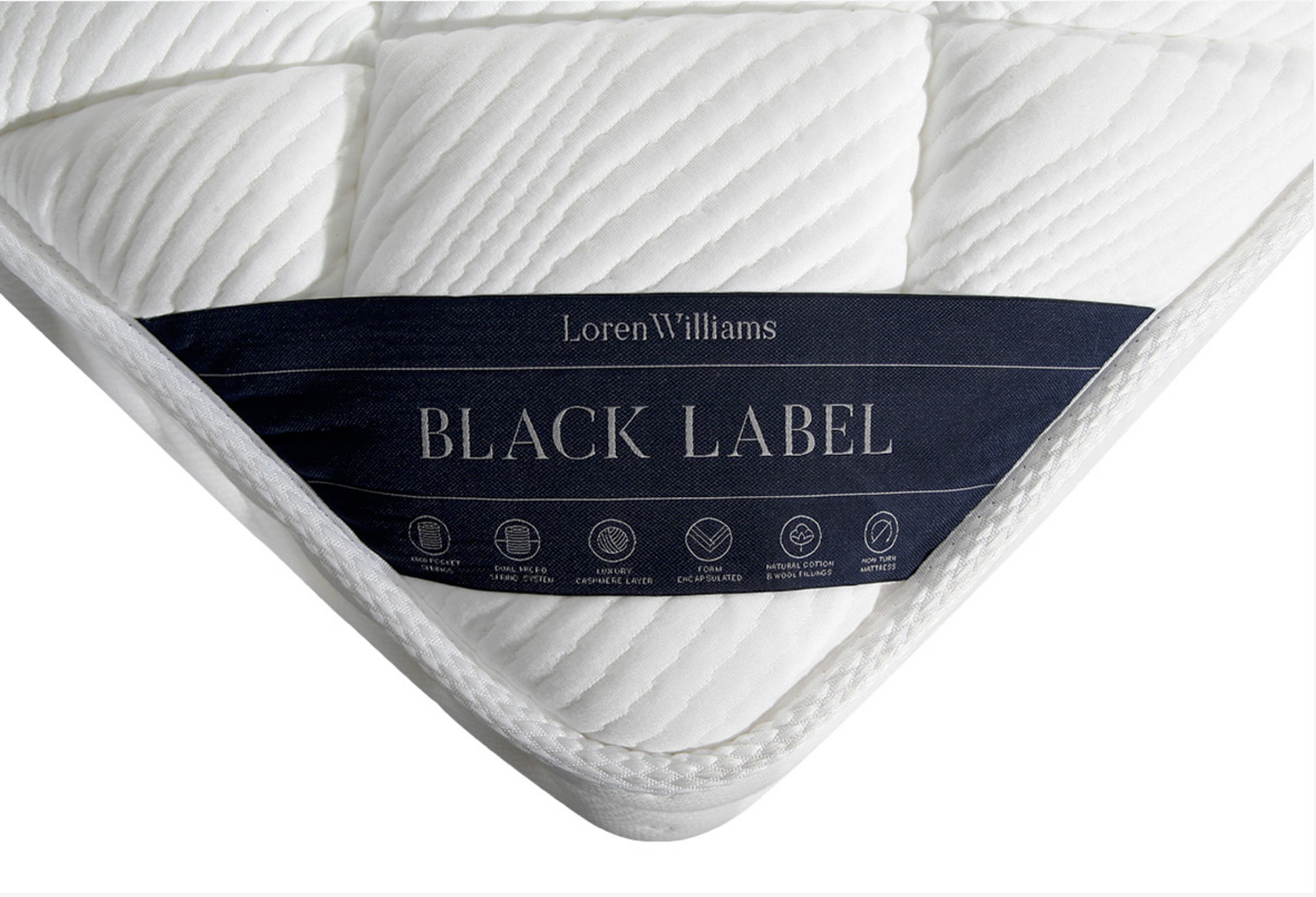 Black Label 6000 Pocket Sprung Luxury Mattress Home Store Living