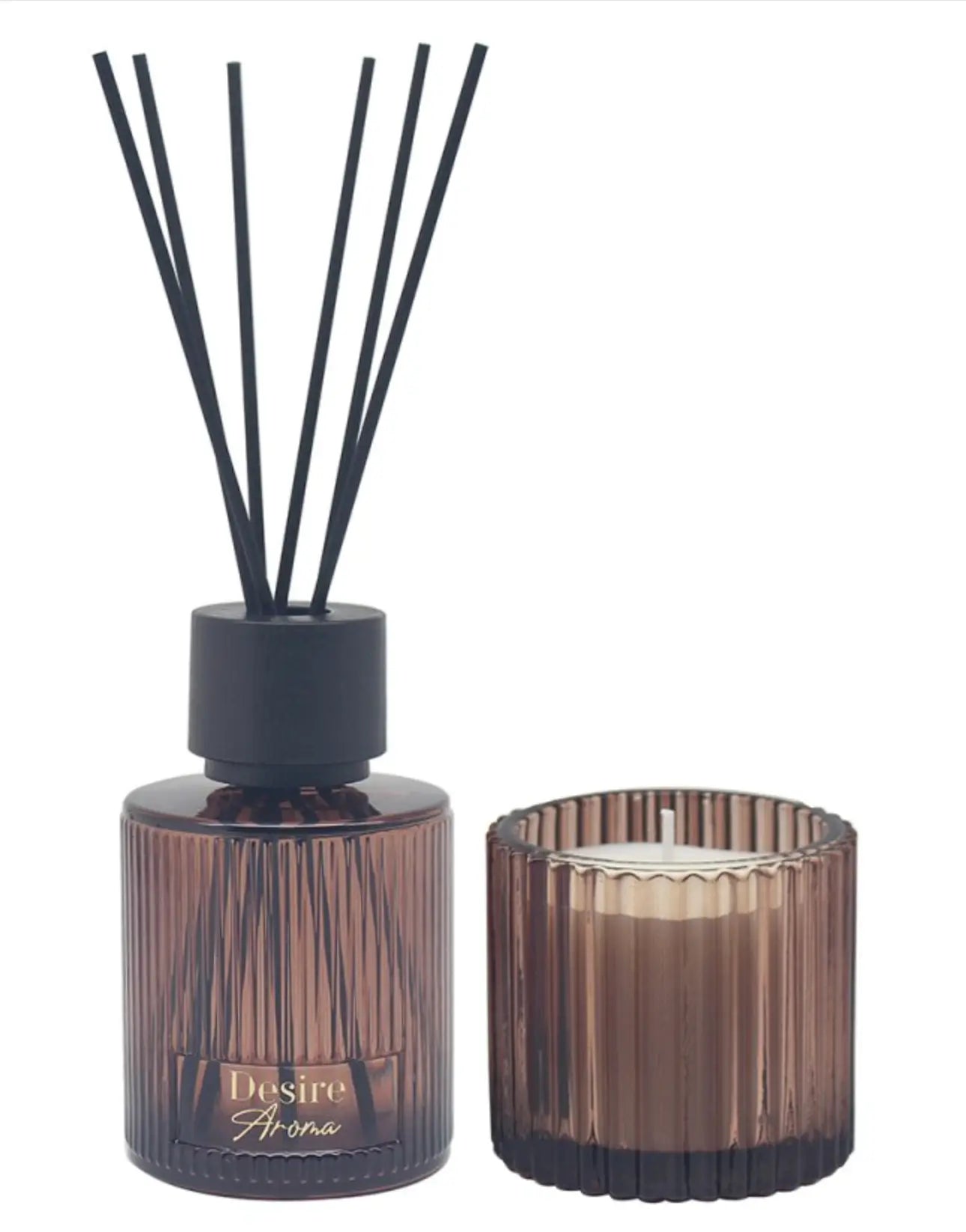 Oud & Bergamot Desire Diffuser/ Candle Aroma Gift Set Not specified