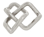 Silver Finish Aluminium Townhouse Sculpture premier housewares