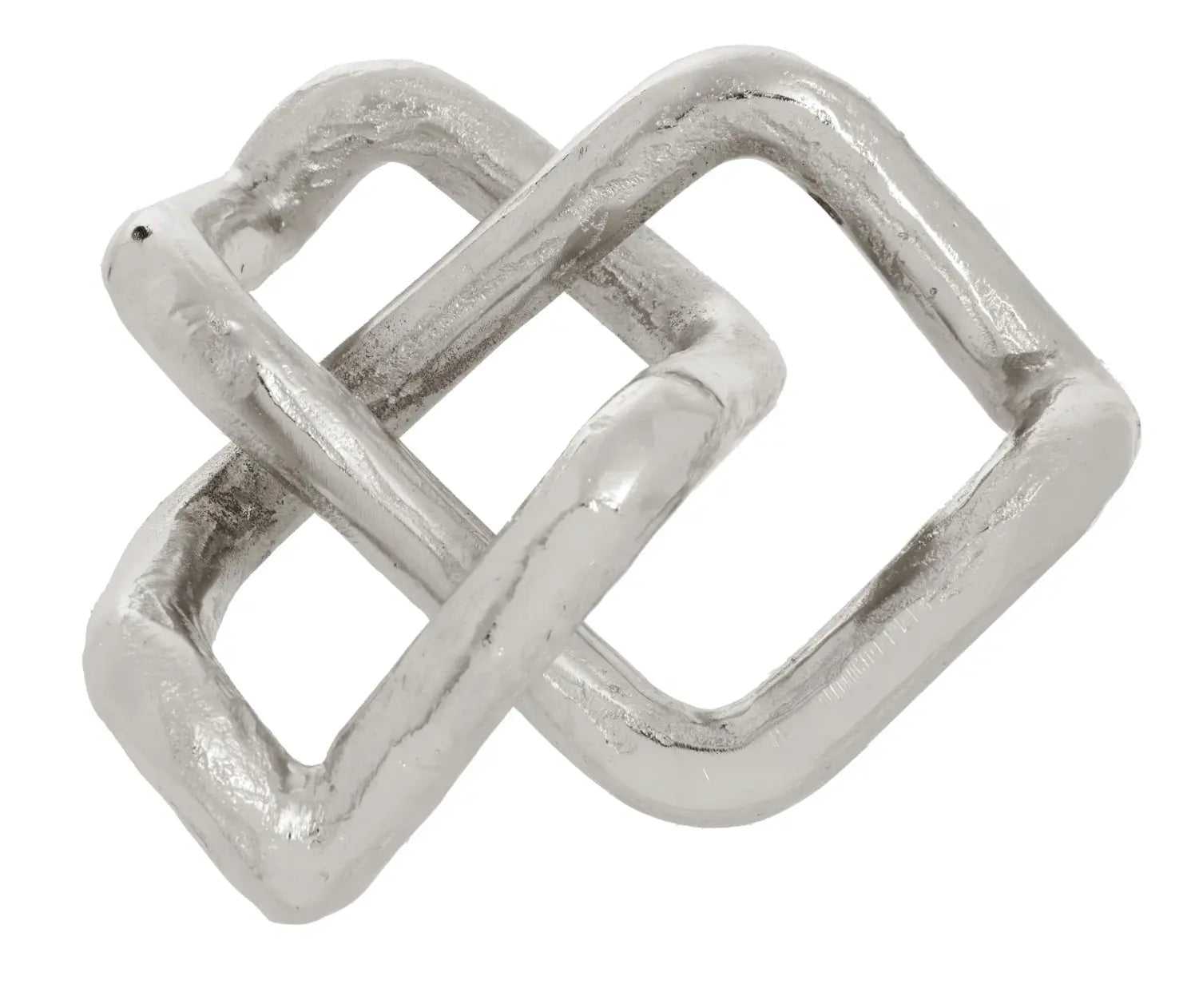 Silver Finish Aluminium Townhouse Sculpture premier housewares