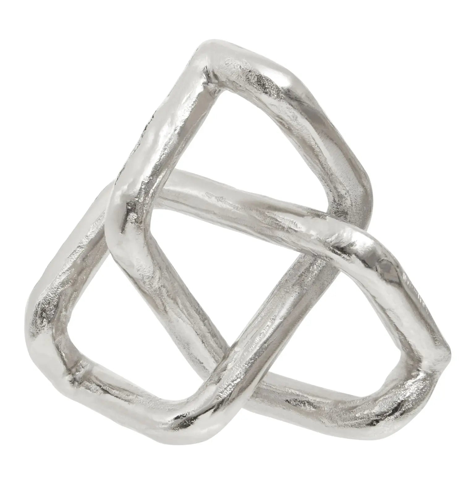 Silver Finish Aluminium Townhouse Sculpture premier housewares