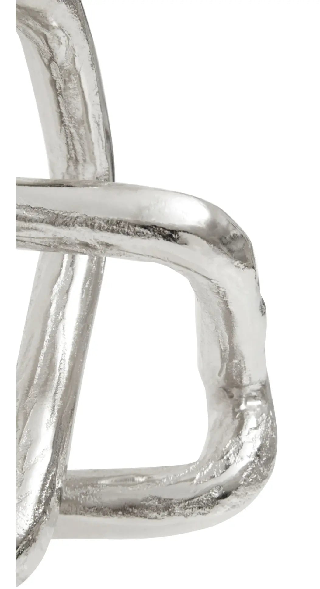 Silver Finish Aluminium Townhouse Sculpture premier housewares