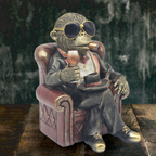 Gorilla In Armchair Home Ornament Lesser & Pavey Ltd