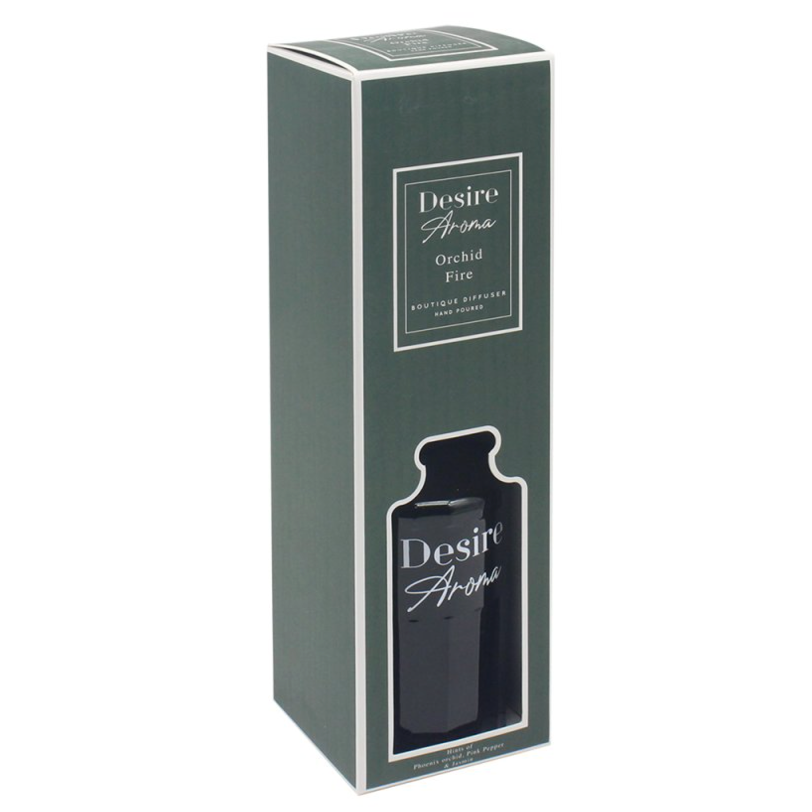 Desire Aroma Encounter Orchid Fire 500ml Reed Diffuser Lesser & Pavey Ltd