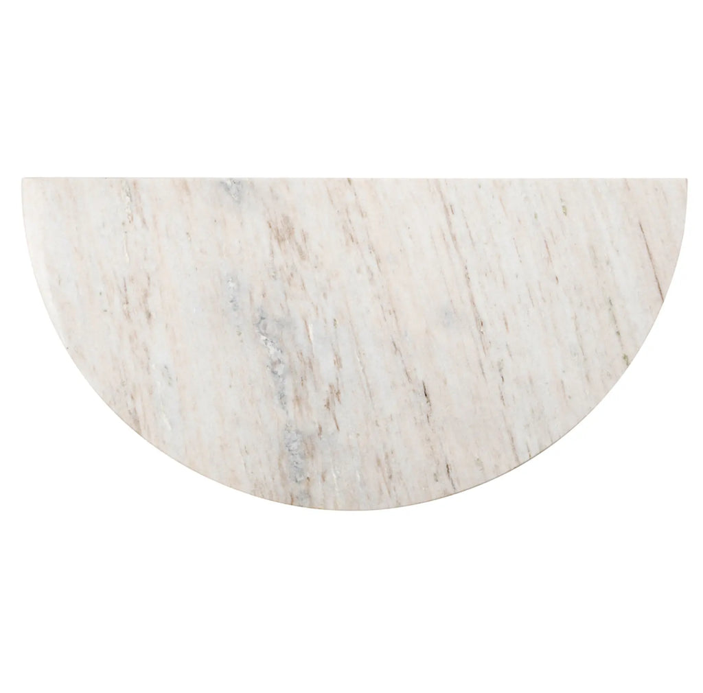 Mayfield Brown Console Half Table Home Store Living