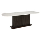Mayfield White Marble Dining Table Home Store Living