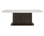 Mayfield White Marble Dining Table Home Store Living