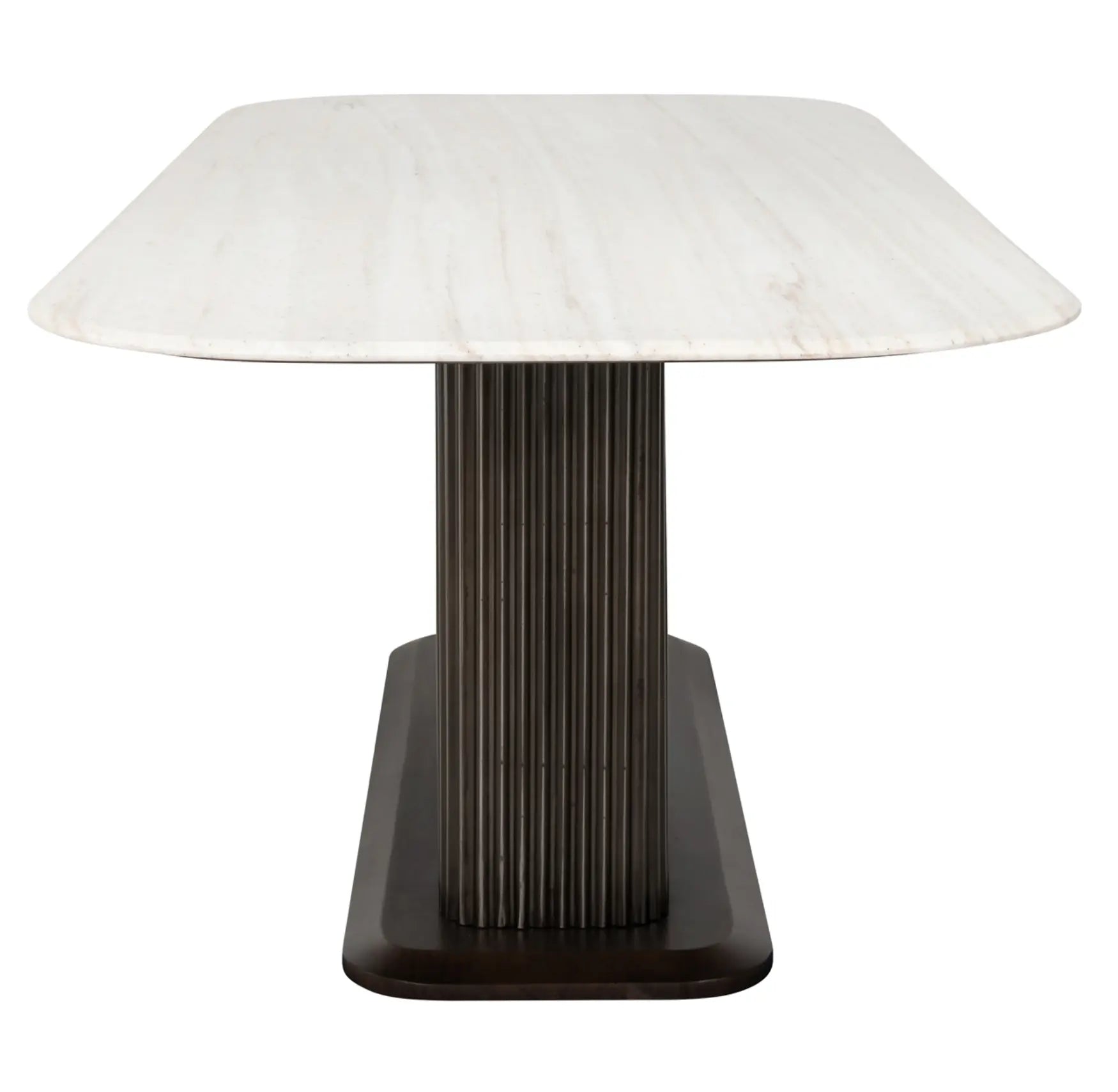 Mayfield White Marble Dining Table Home Store Living
