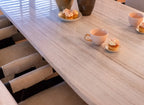 Mayfield White Marble Dining Table Home Store Living