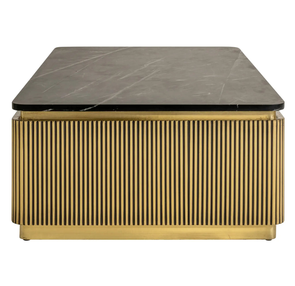 Ironville Gold Coffee Table Home Store Living