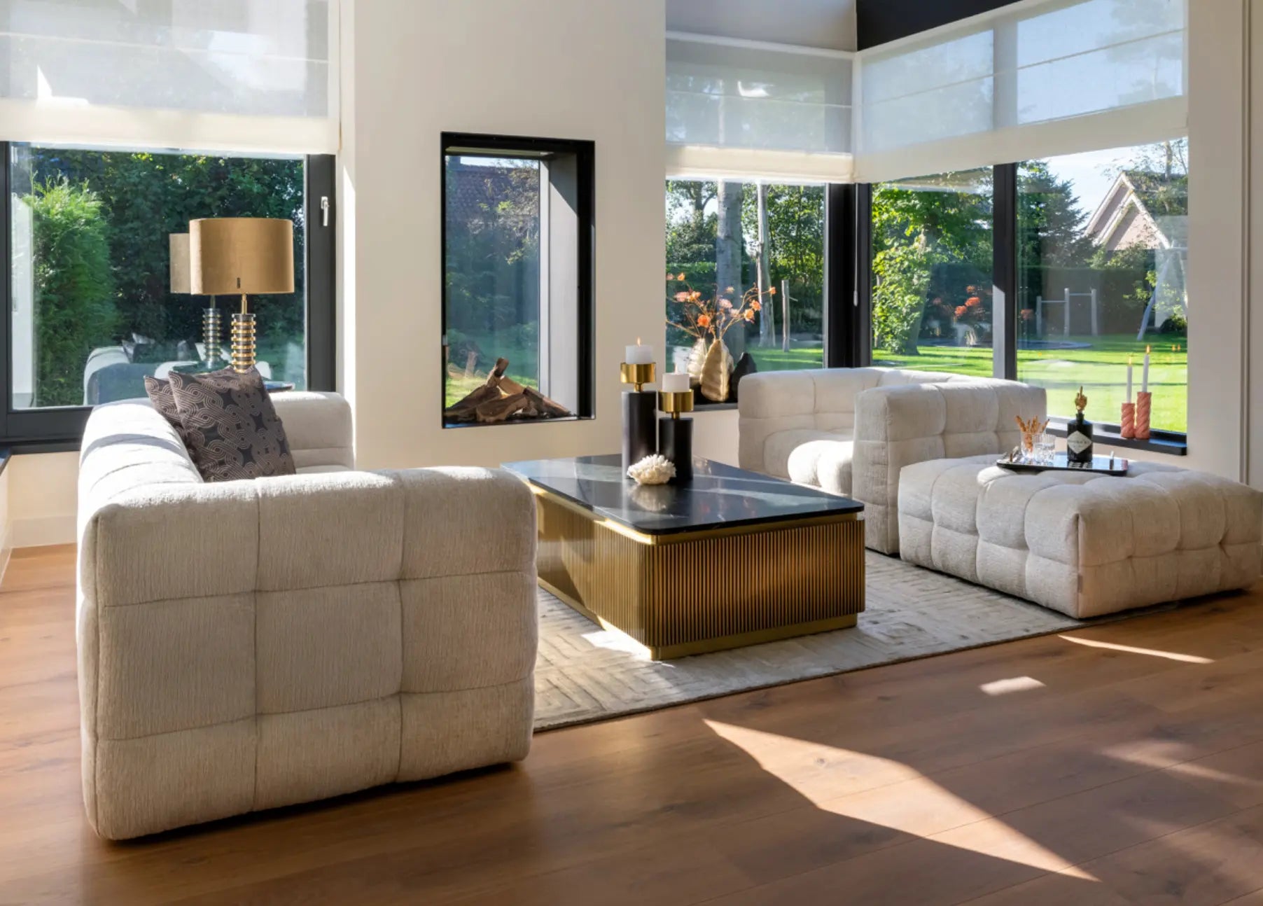 Ironville Gold Coffee Table Home Store Living