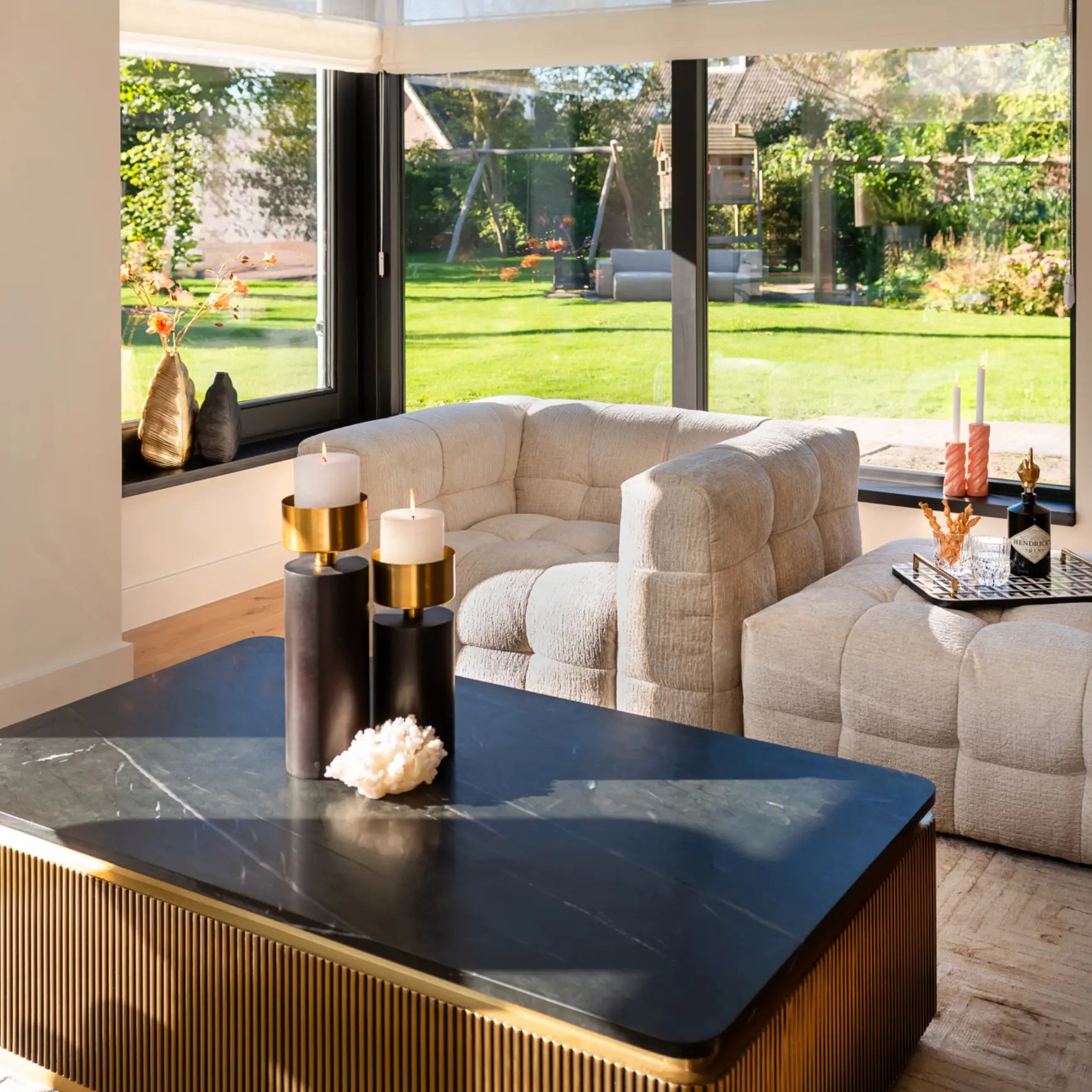 Ironville Gold Coffee Table Home Store Living