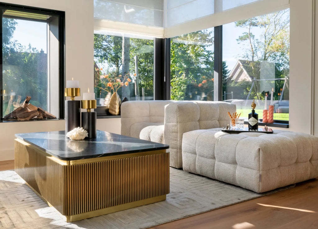 Ironville Gold Coffee Table Home Store Living