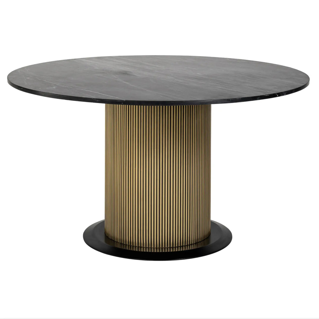 Ironville Gold Dining Table 1.4m Home Store Living