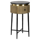 Ironville Gold End Table Home Store Living