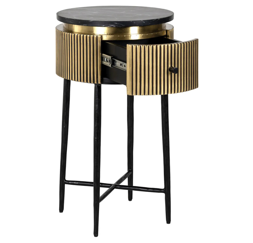 Ironville Gold End Table Home Store Living