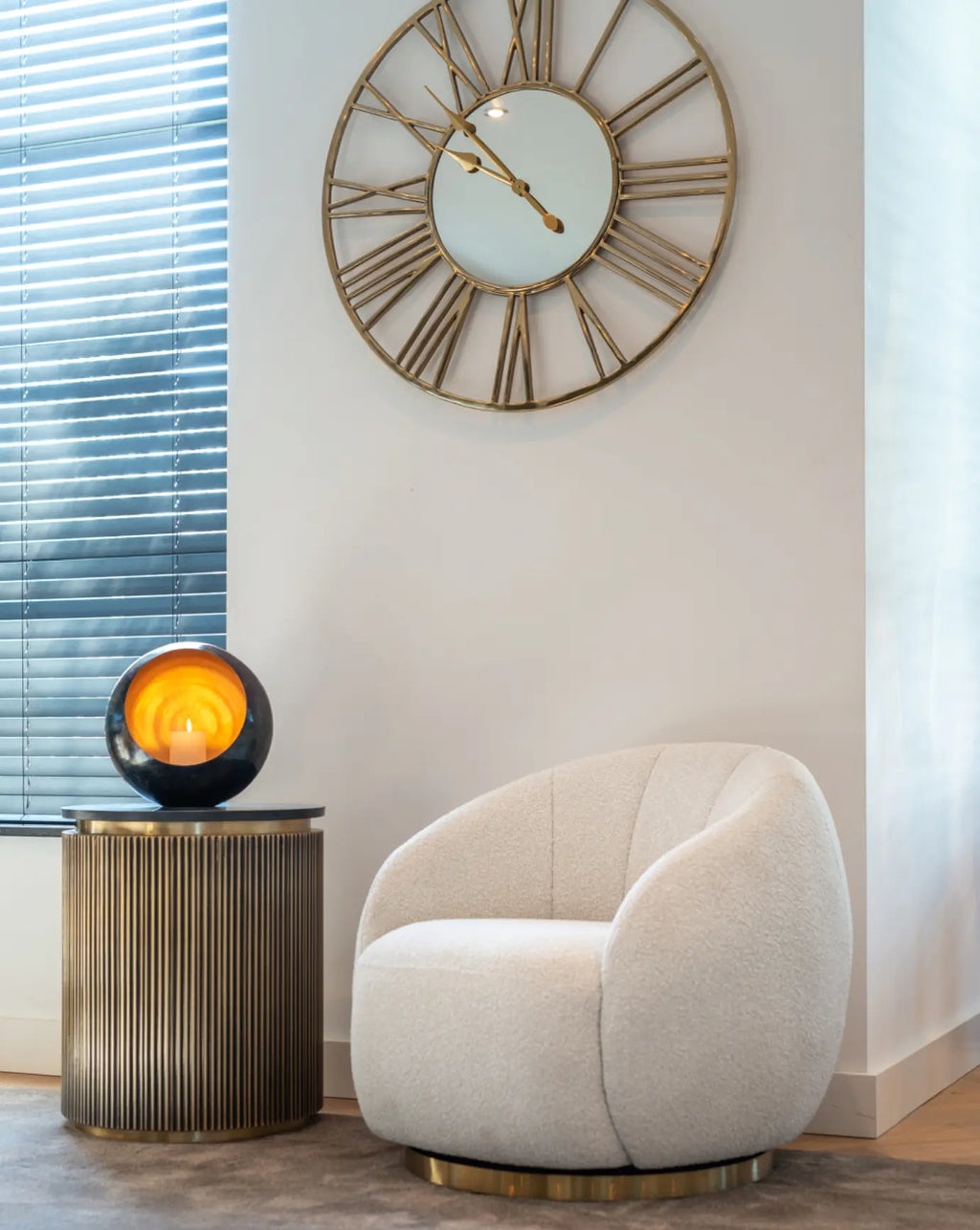 Ironville Gold End Table Home Store Living