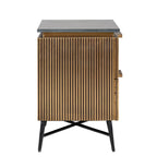 Ironville Gold Nightstand Home Store Living