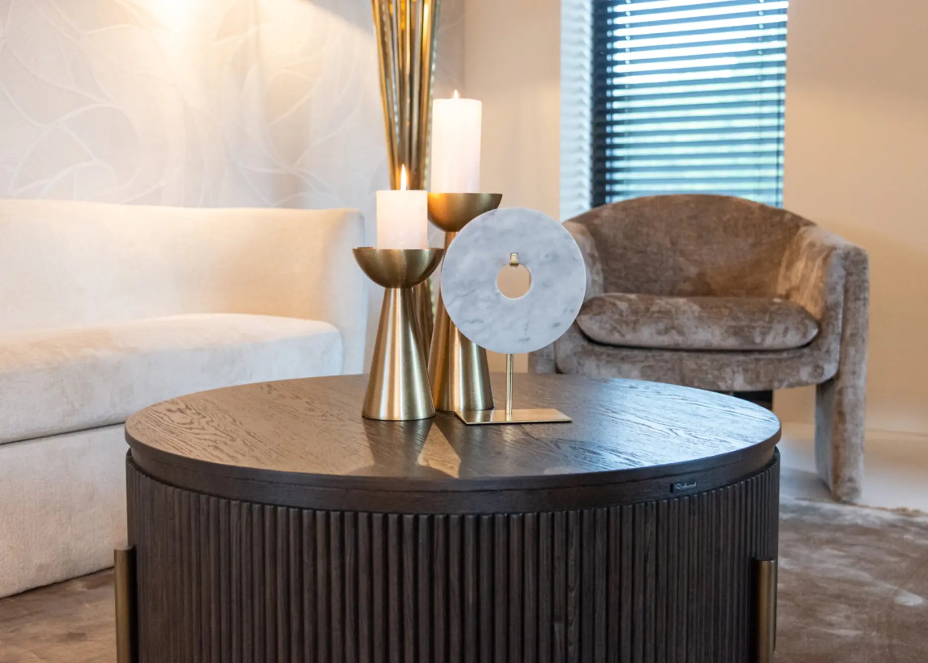 Luxor Brown Coffee Table Home Store Living