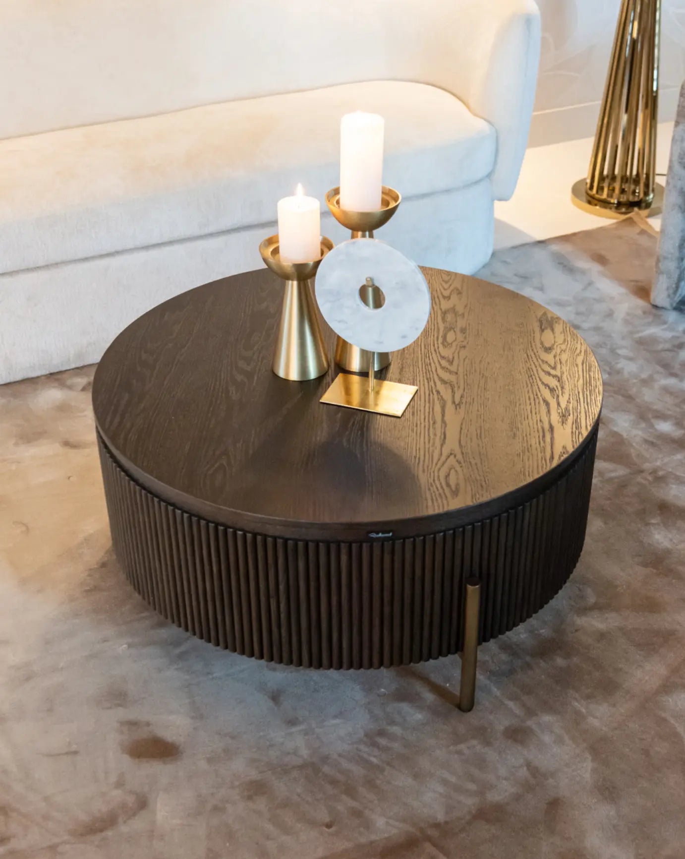 Luxor Brown Coffee Table Home Store Living