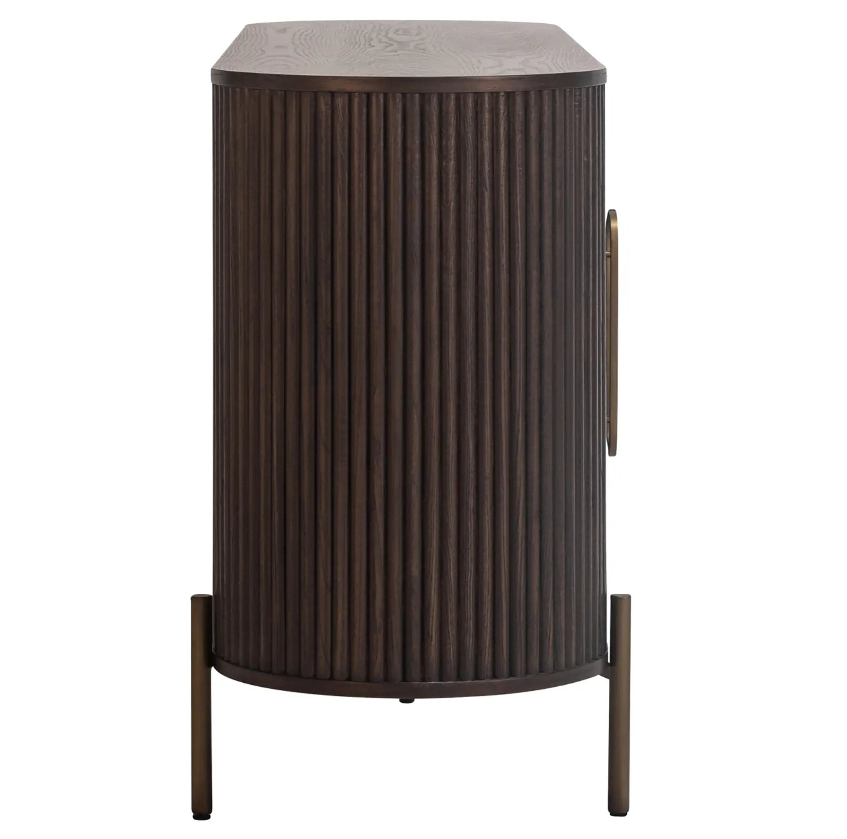 Luxor 4 Door Brown Sideboard Home Store Living