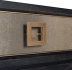 Bloomville Brass Shagreen Console Table Home Store Living