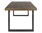 Bloomville Brass Shagreen Dining Table (inc. Glass Top) Home Store Living