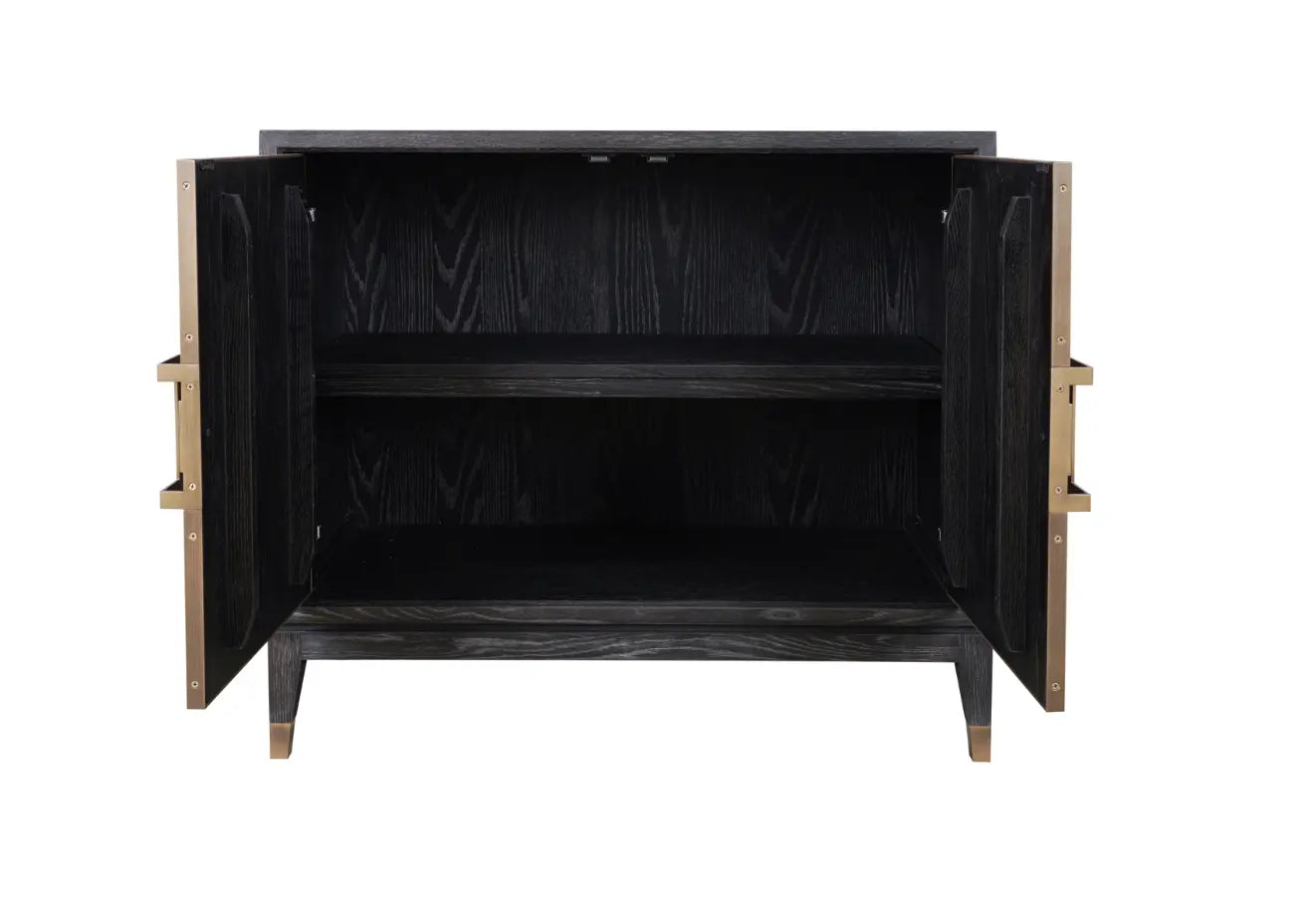 Bloomville Brass Shagreen Sideboard Home Store Living