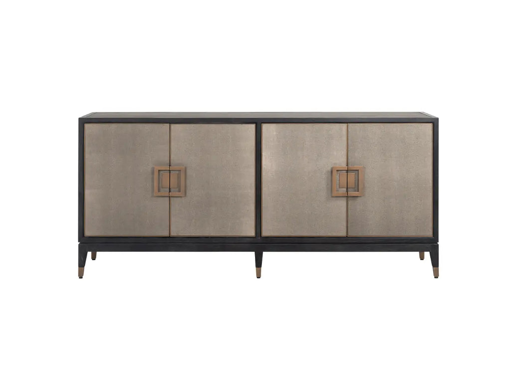Bloomville Brass Shagreen Sideboard Home Store Living