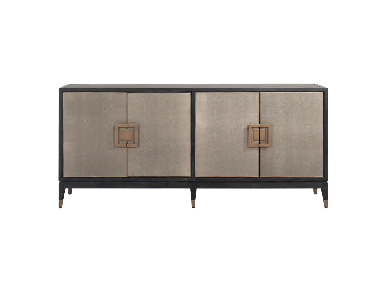 Bloomville Brass Shagreen Sideboard Home Store Living