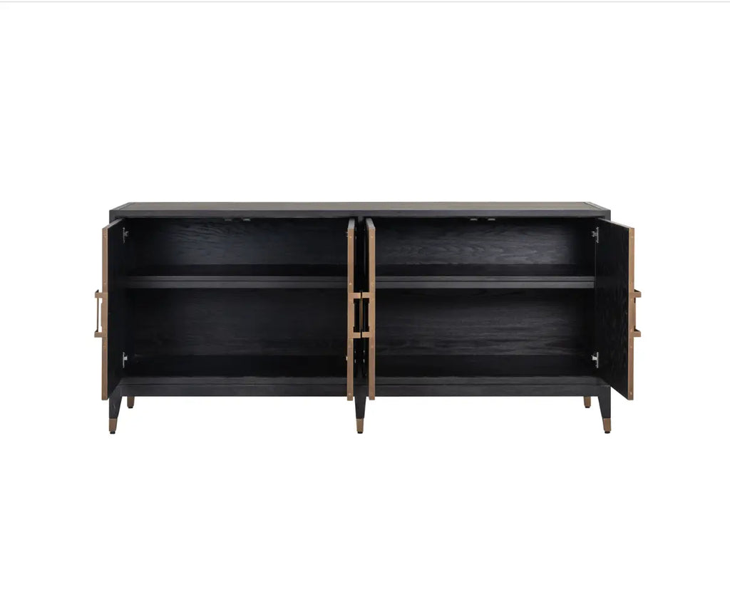 Bloomville Brass Shagreen Sideboard Home Store Living