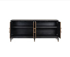 Bloomville Brass Shagreen Sideboard Home Store Living