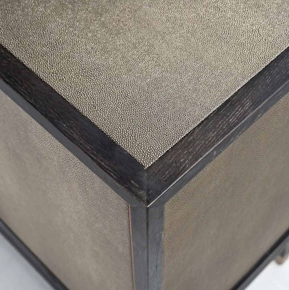 Bloomville Brass Shagreen Sideboard Home Store Living