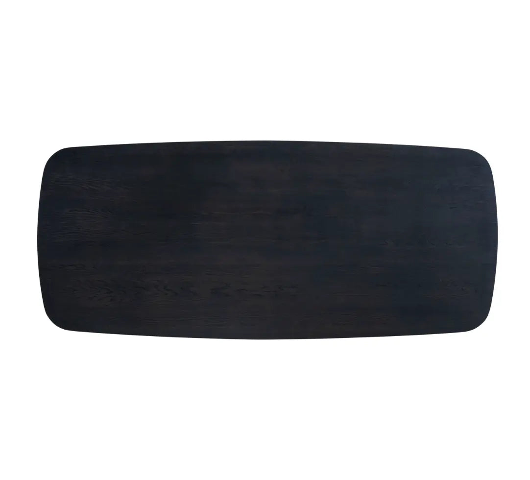 Cambon Danish Oval Dining Table – Dark Coffee Finish Home Store Living