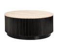 Hampton Dark Brown Coffee Table - 90cm Home Store Living