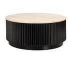 Hampton Dark Brown Coffee Table - 90cm Home Store Living