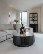 Hampton Dark Brown Coffee Table - 90cm Home Store Living