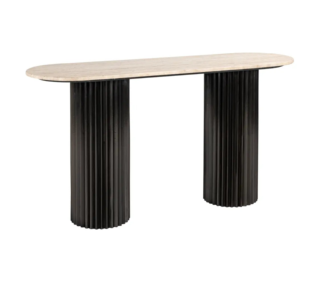 Hampton Dark Brown Console Table Home Store Living