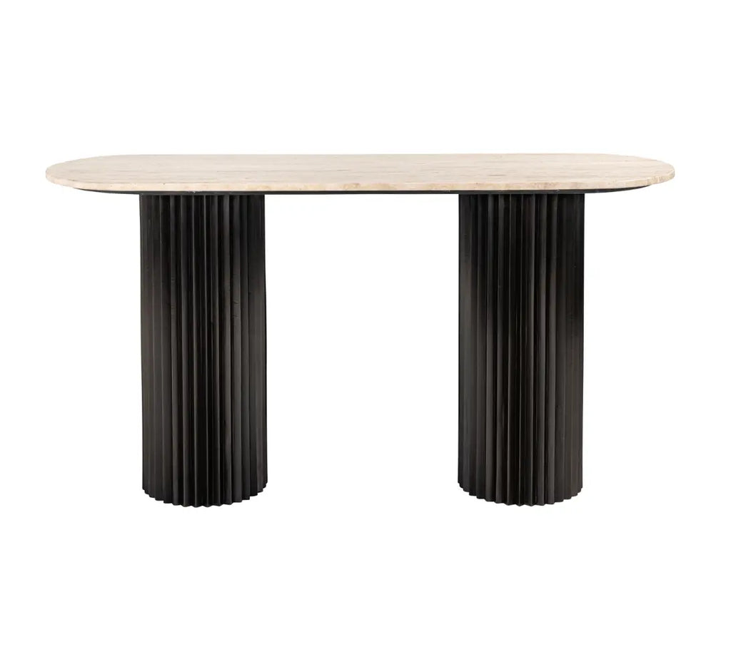 Hampton Dark Brown Console Table Home Store Living
